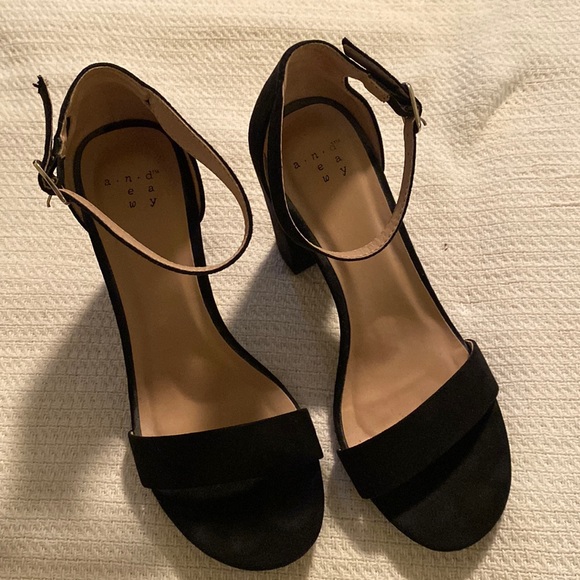 a new day Shoes - Black heels, target- a new day